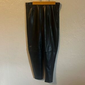 Abercrombie and Fitch Vegan Leather Pants Medium